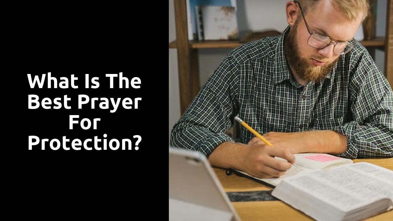 What is the best prayer for protection?
