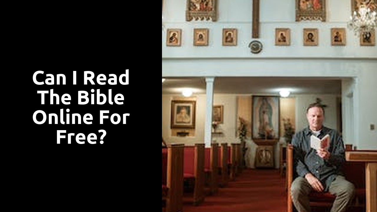 Can I read the Bible online for free?